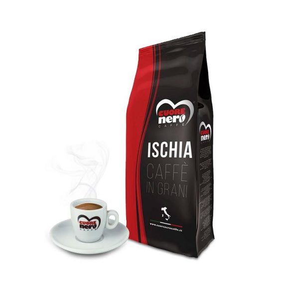 Кафе на зърна Cuore Nero Caffè Ischia 1 кг.