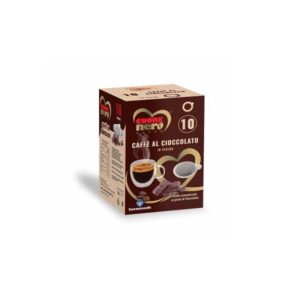 Кафе дози Cuore Nero Caffè al Cioccolato 10 бр.