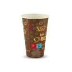 Картонени чаши Brownie 300 мл. - 2