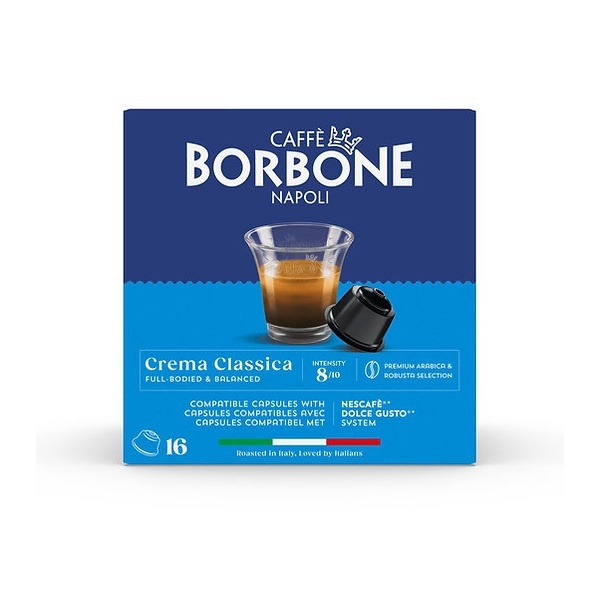 Кафе капсули Borbone Crema Classica Dolce Gusto 16 бр.