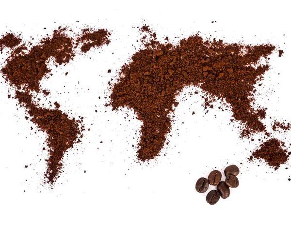 Разпространение на кафето в света