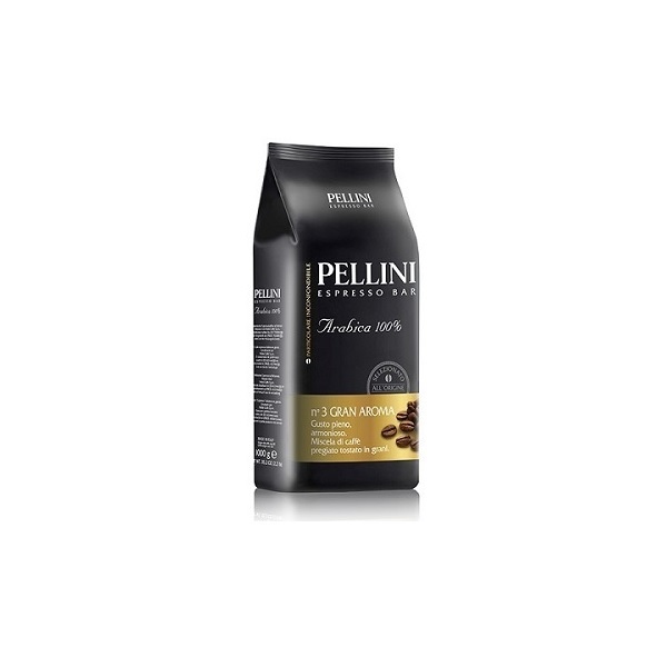 Кафе на зърна Pellini Gran Aroma 100% Arabica 3 кг.