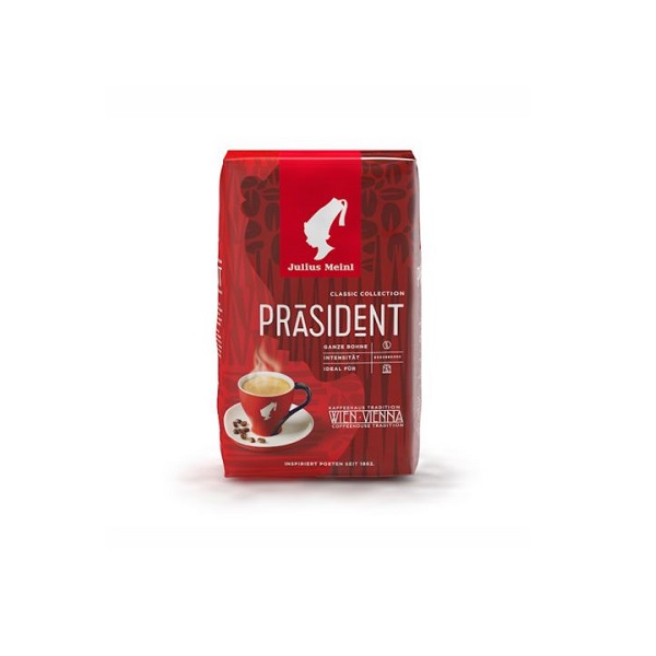 Кафе на зърна Julius Meinl President 2 x 500 гр.