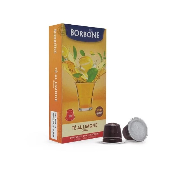 Чай капсули Borbone Te Al Limone 10 бр.