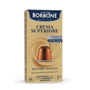 Кафе капсули Borbone Crema Superiore Nespresso 10 бр.