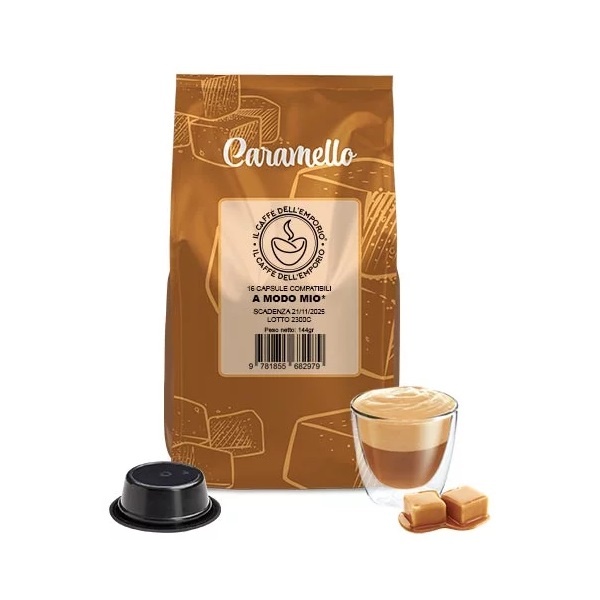 Капсули Caffe’ Emporio Caramello A modo mio 16 бр.