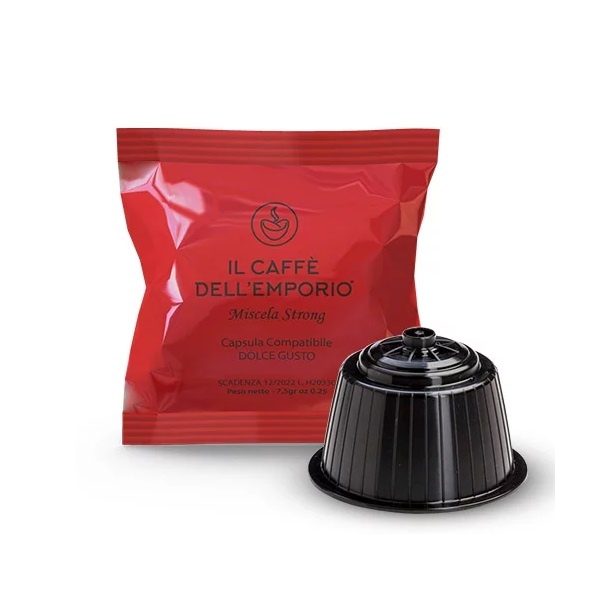 Кафе капсули Caffe’ Emporio Miscela Strong Dolce Gusto 50 бр. 