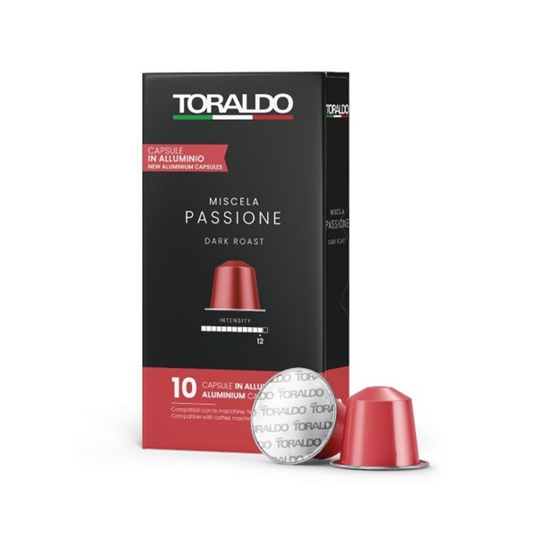 Капсули Toraldo Miscela Passione Alum Nespresso 10 бр. Капсули Toraldo Miscela Passione Alum Nespresso 10 бр.