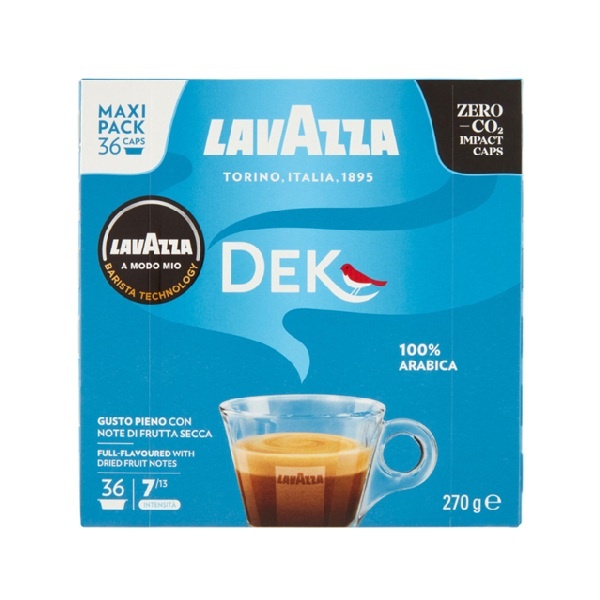 Капсули Lavazza Dek Cremoso A modo mio 36 бр.