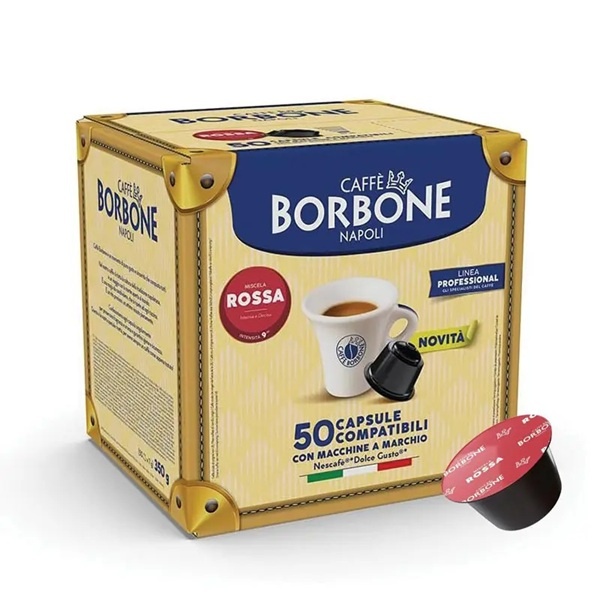 Кафе капсули Borbone Rossa Dolce Gusto 50 бр. Кафе капсули Borbone Rossa Dolce Gusto 50 бр.
