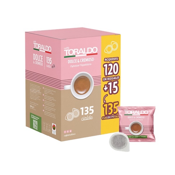 Кафе дози Toraldo Dolce e Cremoso 120 бр. - 1 Кафе дози Toraldo Dolce e Cremoso 120 бр. - 1